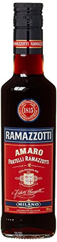 Ramazzotti Amaro - Italienischer Digestif mit 33 verschiedenen Kräutern - Absacker mit bittersüßer Note - 1 x 0,35 l Cover