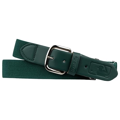 Franklin Sports MLB Adjustable Baseball Belt - 27"-48" Waist - Green - image 1