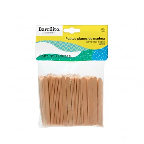 Palitos de madera marca BARRILITO
