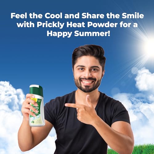 Image of Itchstop Prickly Heat Powder | Fast Cooling Relief from Prickly Heat, Rashes, Itching, Sunburn, Sweat, Excess Moisture, Body Odor, Skin Burning & Irritation | Keeps Skin Fresh, Dry & Free from Bacteria All Day | Fine-Textured Talc for All Ages - Adults & Kids | 150g (Floral Jasmine (Pack of 3))