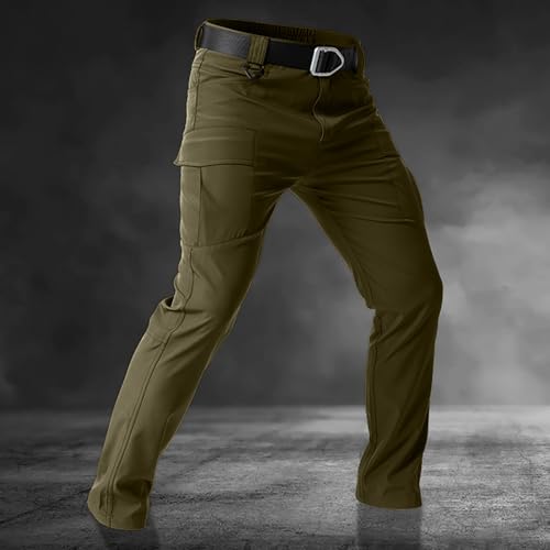 Hiking Pants Men's Tactical Cargo Water Resistant Lightweight Outdoor Work with Multi Pocket3
