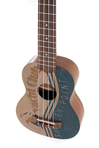 Gewa Ukulélé soprano Manoa Seaside K-SO-YC Yacht Club avec sac de transport rembourré - Les Beatles, Paul McCartney, John Lennon, RIngo Starr, George Harrison Gewa Ukulélé soprano Manoa Seaside K-SO-YC Yacht Club avec sac de transport rembourré – Image 8