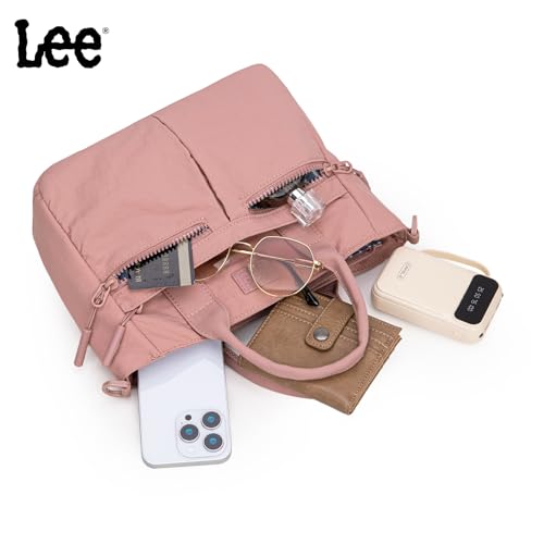 Image of Lee Small Crossbody Bag for Women Nylon Tote Bag with Multiple Pockets