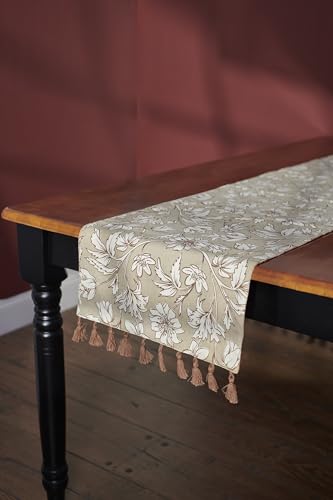 Primitives-by-Kathy-Brown-Tartan-Plaid-Runner-Reversible-Floral-Design Primitives by Kathy Brown Tartan Plaid Runner Reversible Floral Design