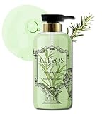 Clevos Natura Foresta Organic Shampoo, All ScalpTypes, Rosemary 530ml, 17.9 fl.oz. | All Natural | Sulfate-free | EWG VERIFIED | BDIH Certified