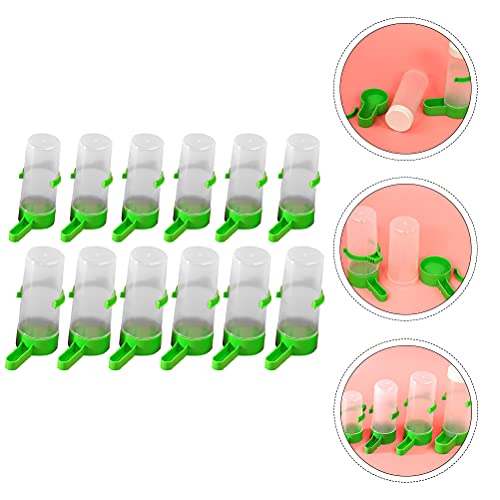 iplusmile Vogel Accessoire 20 STKS Papegaai Vogelvoer Vogel Papegaai Voedsel Doos Draagbare Feeder Cup - Afbeelding 3