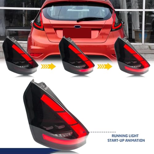 Feux arrière LED Fiesta 2008-2017 à animation dynamique de style MK7.5 - 4