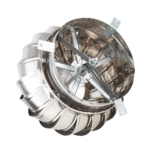 Capot de cheminée rotatif 100 mm pour résoudre les refoulements et infiltrations