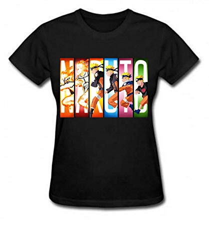 Camiseta Infantil E Adulto Naruto Babylook camisa t-shirt (Babylook - P, Branco)