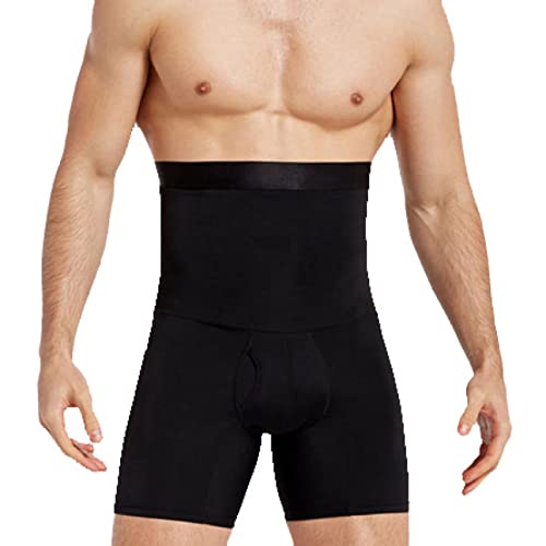 Faja abdominal de hombre con efecto butt booster y compresión firme de cintura alta