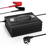 58,4V 30A LiFePO4 Ladegerät, Lithium Eisenphosphat Batterieladegerät für das Laden von 48V LiFePO4 Batterien Akku