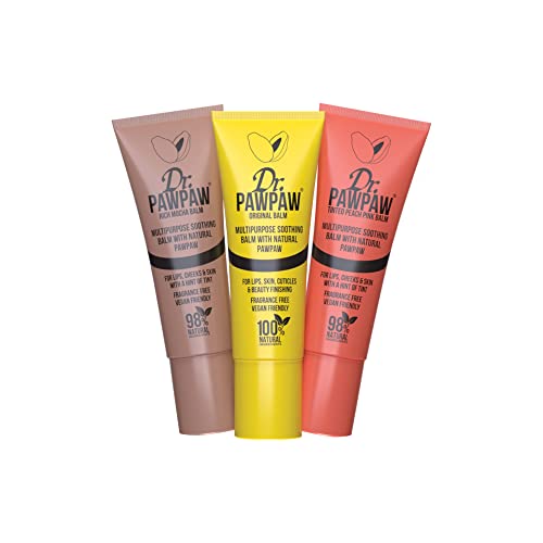 Dr.PAWPAW Mini Nude Gift Collection: Face Balm Set, transparent - Image 2