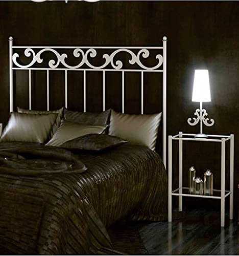 Cabecero de forja Elisa: Lila Cabecero