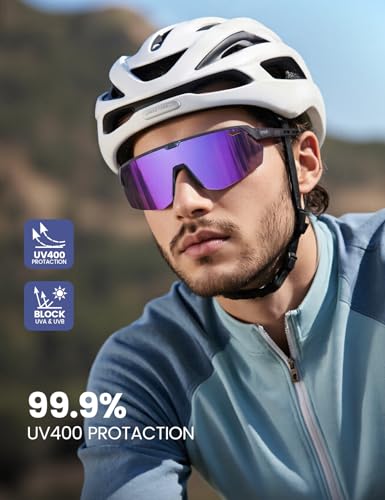 Image of Lamicall 24g Polarized Sports Sunglasses for Men Women - UV400 Protection Sun Glasses for Baseball Running Cycling Fishing