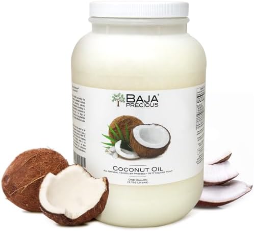 Baja Precious Coconut Oil, 100% Pure, 1 Gallon