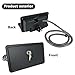 RV Exterior Shower Box Kit - Outside Shower Faucet Case with Lock and Key for RV, Motorhomes, 5th Wheels, Camper, Trailer (Black)