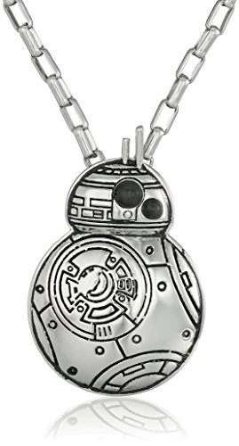Star Wars by Han Cholo Unisex BB-8 Pendant Necklace, 12"