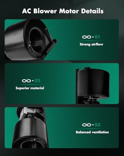 image for SCITOO HVAC Heater Blower Motor Front 006-A40-22 Compatible with Car 0