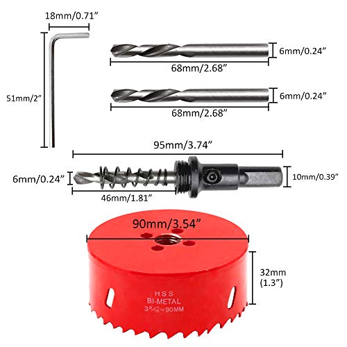 Image of Hordion Hole Saw Bi-Metal Saw Drilling Tool