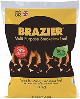 Brazier Multi Purpose Smokeless Fuel, 20Kg