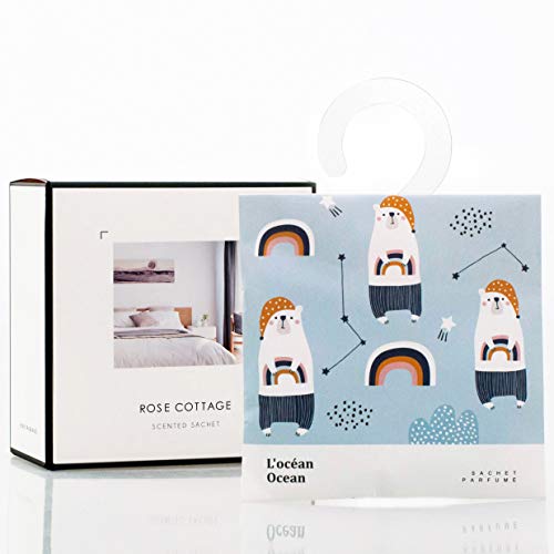 HEKOY 12Packs Ocean Scented Sachets Bags for Drawer and Closet