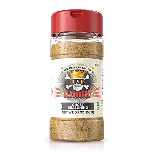 5oz. FlavorGod Ghost Seasoning - Gluten Free, Low Sodium, Paleo, Vegan, No MSG (Single Seasoning)