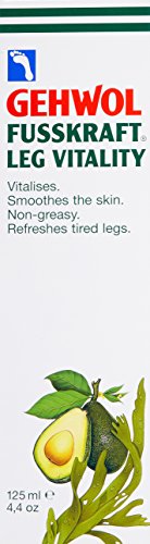 Gehwol Fusskraft Leg Vitality 125Ml Non Greasy - Prevents Dry Skin For Feet/Legs - Image 3