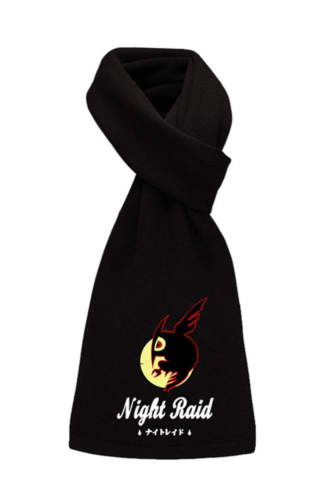 Cosstars Anime Akame Ga Kill Scarf Wraps Shawl Unisex Winter Cosplay Accessories Warmer Neckerchief Soft Muffler