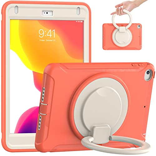 Coque Samsung Galaxy Tab A 8.0 orange rotative à 360 degrés T290 T295