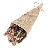 Las flores secas naturales decoracion se pueden usar con varios materiales florales para arreglos florales y también se pueden recortar a voluntad para manualidades de flores de bricolaje.