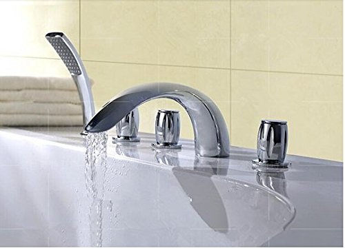 Mitigeur de baignoire Gowe 5 pièces pour supprimer le désordre des tuyaux apparents
