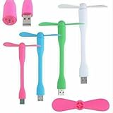 Neck Fan - A wearable, flexible mini fan designed for personal comfort. Featured. Dimensions 8.8x14.5 cm. Easily powered by portable power banks, standard adapters or computer connections, (4 pieces)