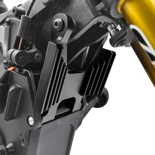 CNszlan Aluminum 7075 Crash Structure for LOSI 1/4 Promoto-MX Motorcycle FXR (Black)
