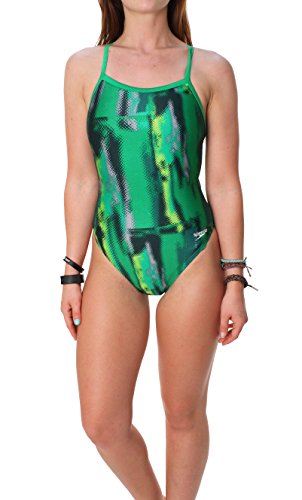 Speedo Women's Digital Surge Flyback Powerflex Swimsuit