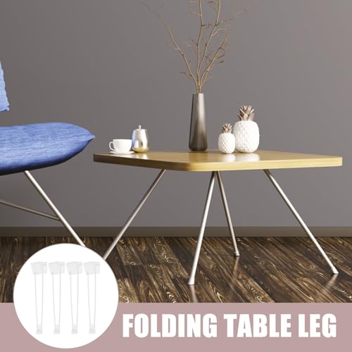 Patas de mesa plegables con estabilidad robusta de hierro para proyectos DIY 6