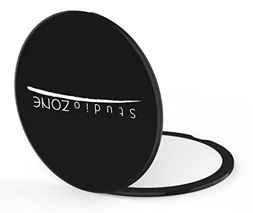 Studiozone Best Compact Mirror - 10X Magnifying Makeup Mirror - Perfect For Purses - Travel - 2-Sided With 10X Magnifying Mirror And 1X Mirror - Classz Compact Mirror - 4 Inch Diameter #TOP2