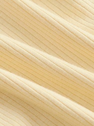 Verdusa Women's Contrast Lace Halter Neck Lettuce Trim Casual Crop Tee Tops4