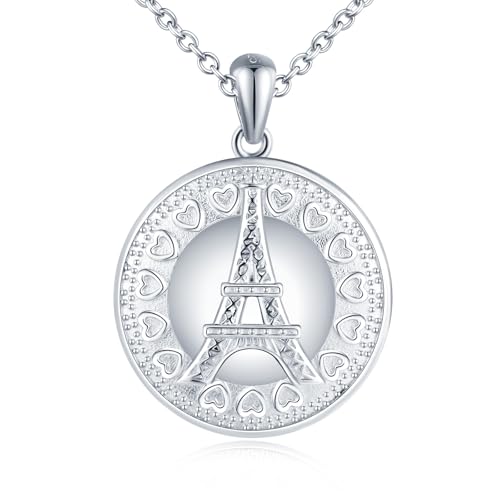 Pendentif Tour Eiffel argent 925 le cadeau romantique idéal pour femme