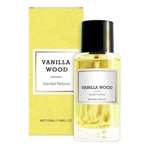 Perfume de vainilla - de vainilla para la piel | 50 ml de perfume portátil de lastidio largo | Spray perfumado para aromaterapia romántica para cabello, muñecas, orejas, cuerpo, familia, raga