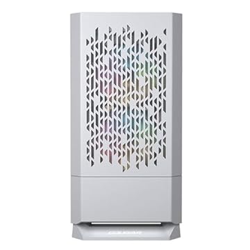 Gabinete Gamer Cougar MG140 AIR RGB, Mini Tower, Vidro Temperado, mATX, White, Sem Fonte - 385JM80.0002