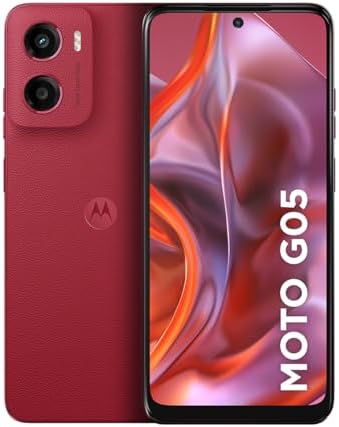 Smartphone Motorola Moto g05-256GB 12GB (4GB RAM + 8GB Ram Boost)...