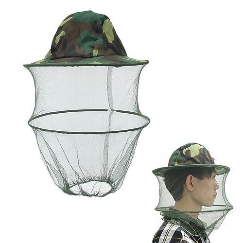 Filet Anti-moustiques Pour Visage Et Tête – Capot Léger, Maille Haute Densité, élastique, Cordon Réglable, Pour Rando, Camping, Pêche