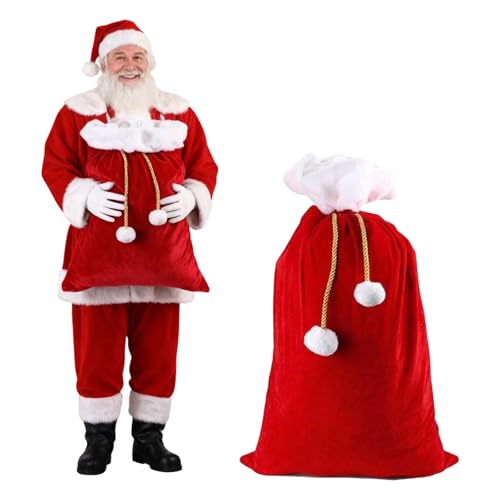 70*50 cm, Weihnachten Santa Sack, Weihnachtssack Roter,...