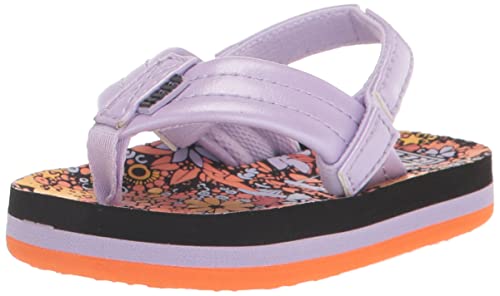 Image of REEF Girls Toddler /Little Kid Ahi Beach Flip Flop, Soft Cushion Footbed, Water Friendly