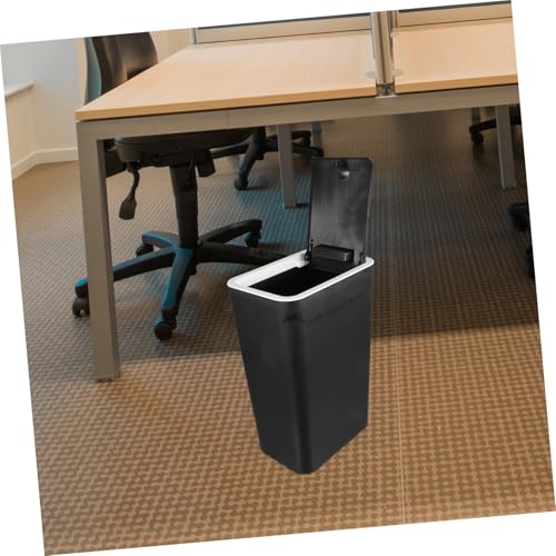 Caneca de basura con tapa ULTECHNOVO para cocina y baño miniatura 7