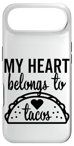 My Heart Belongs To Tacos �O���t�B�b�N �o�����^�C���f�[ ���u �X�}�z�P�[�X iPhone Air �p