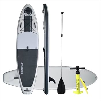 Amazon | Fresh インフレータブル SUP 9フィート8インチフルセット FR