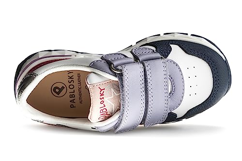 Pablosky Fille 299608 Basket chaussure de marche enfant avec scratch