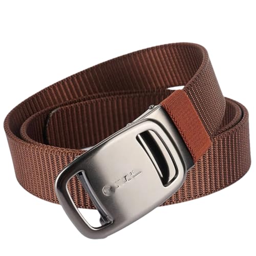 YTR6TW Men's Tactical Belts Nylon Military Belt Outdoor Metal Buckle Training Hunting Belt