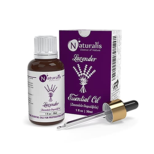 Naturalis Lavender Oil - Pure, Natural, and Undiluted Lavender Es...